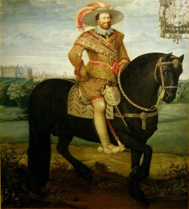 Equestrian portrait of John Albert II